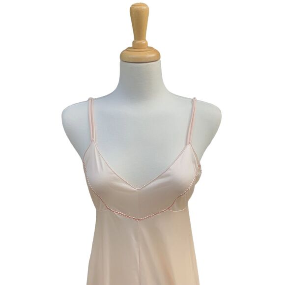 Vintage Vassarette Peignoir Sz M Nightgown Robe 2 Piece Retro 70’s MCM Boudoir - Picture 7 of 15